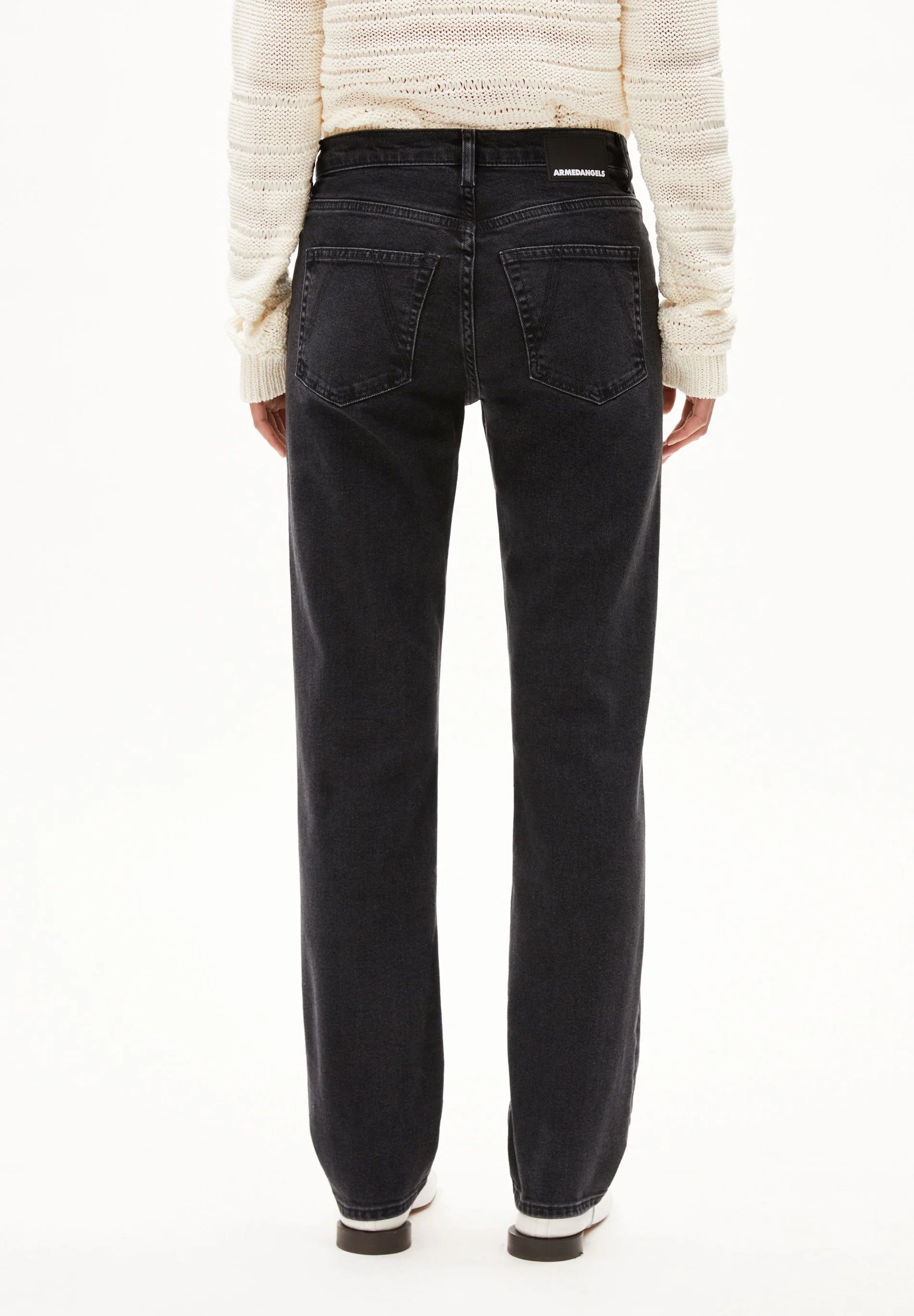 jeans carenaa mid straight ebony