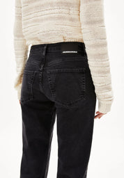jeans carenaa mid straight ebony