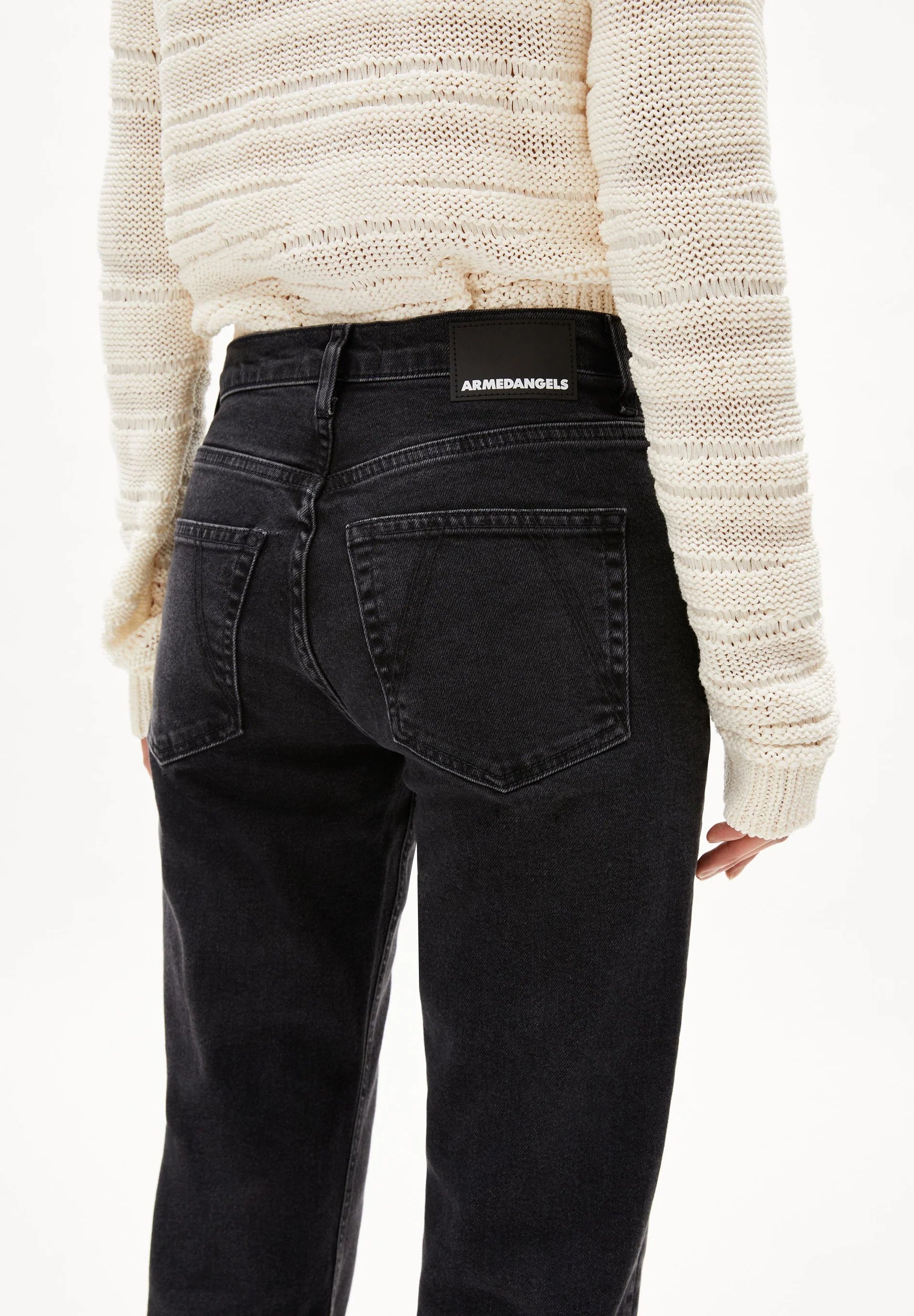 jeans carenaa mid straight ebony