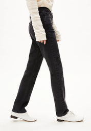 jeans carenaa mid straight ebony