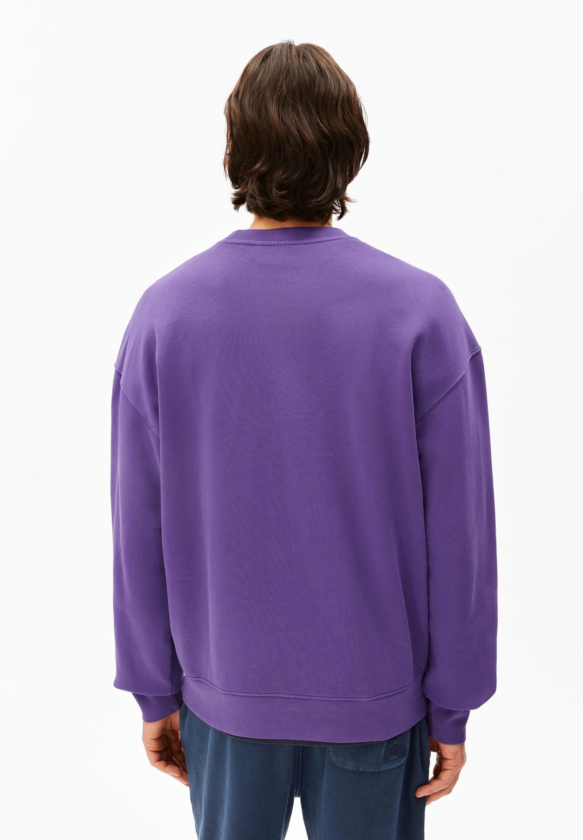 iconic Å gmt dye sweatshirt pungent purple washed