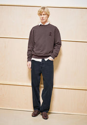 iconic Å gmt dye sweatshirt claystone washed