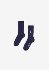 saamus bold socks w tinted navy