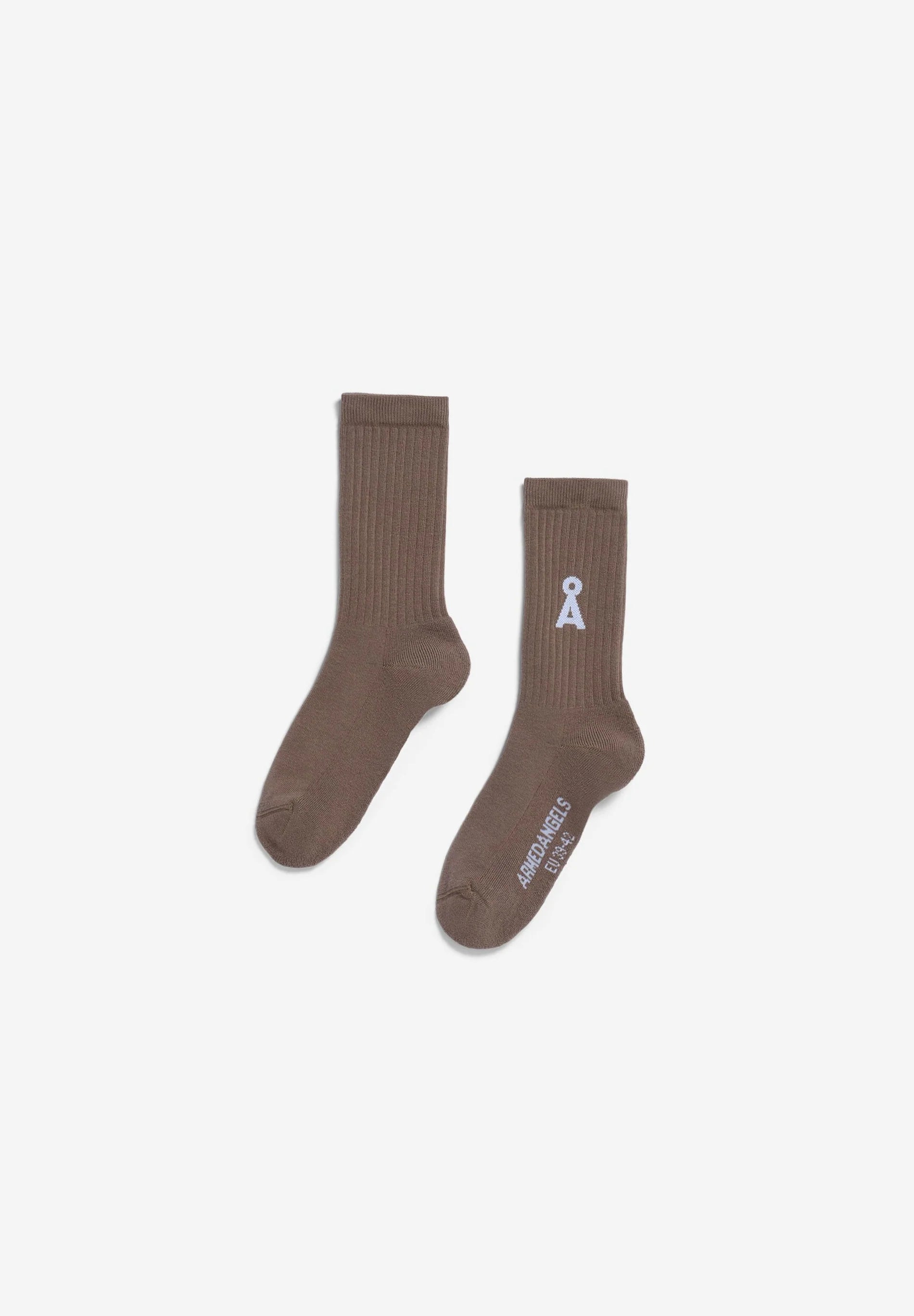 saamus bold socks w walnut cream