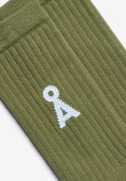 saamus bold socks w fatigue green