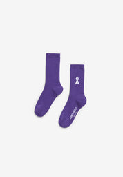 saamus bold socks w pungent purple
