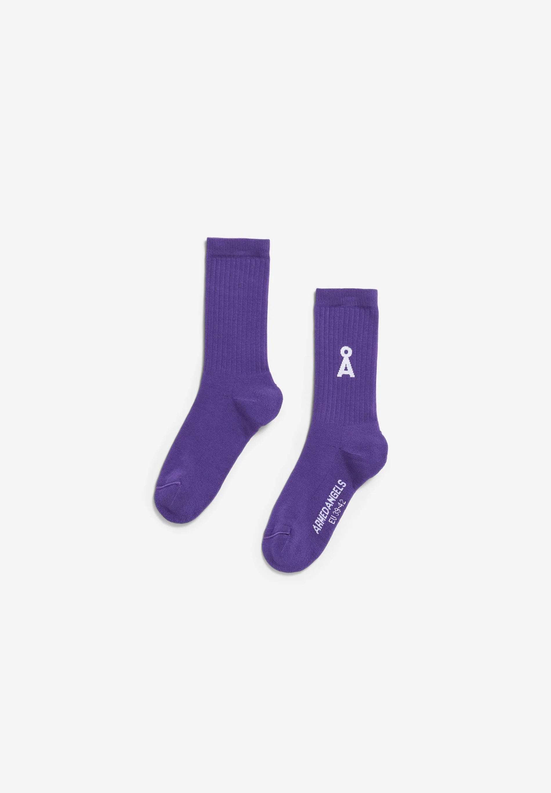 saamus bold socks w pungent purple