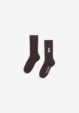 saamus bold socks claystone