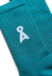 saamus bold socks petrol velvet