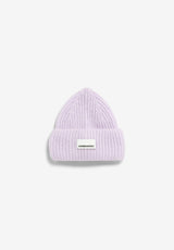 mohair blend knit hat moonlit lilac