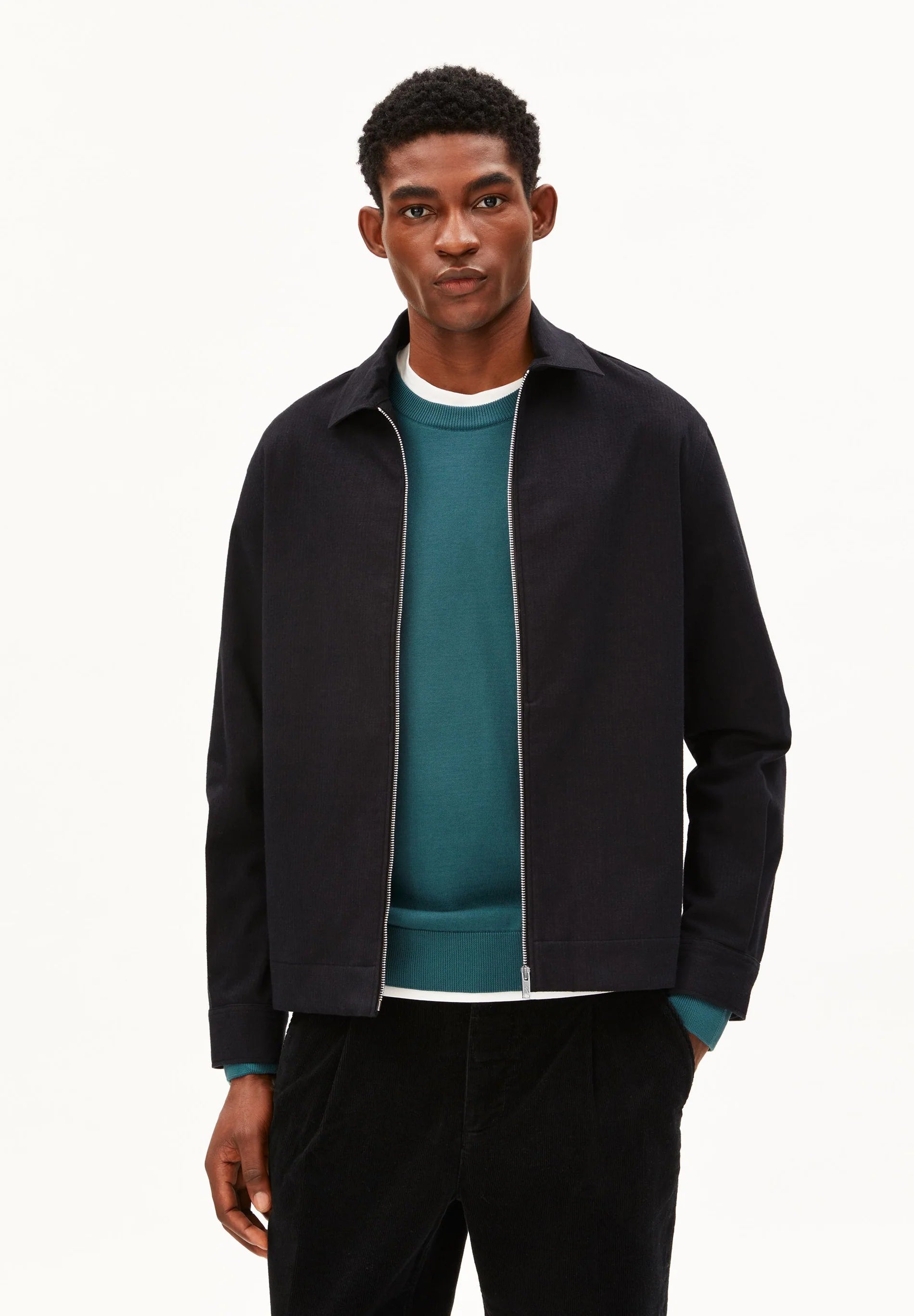 structure zip jacket black
