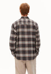 patchwork longsleeve shirt pure
