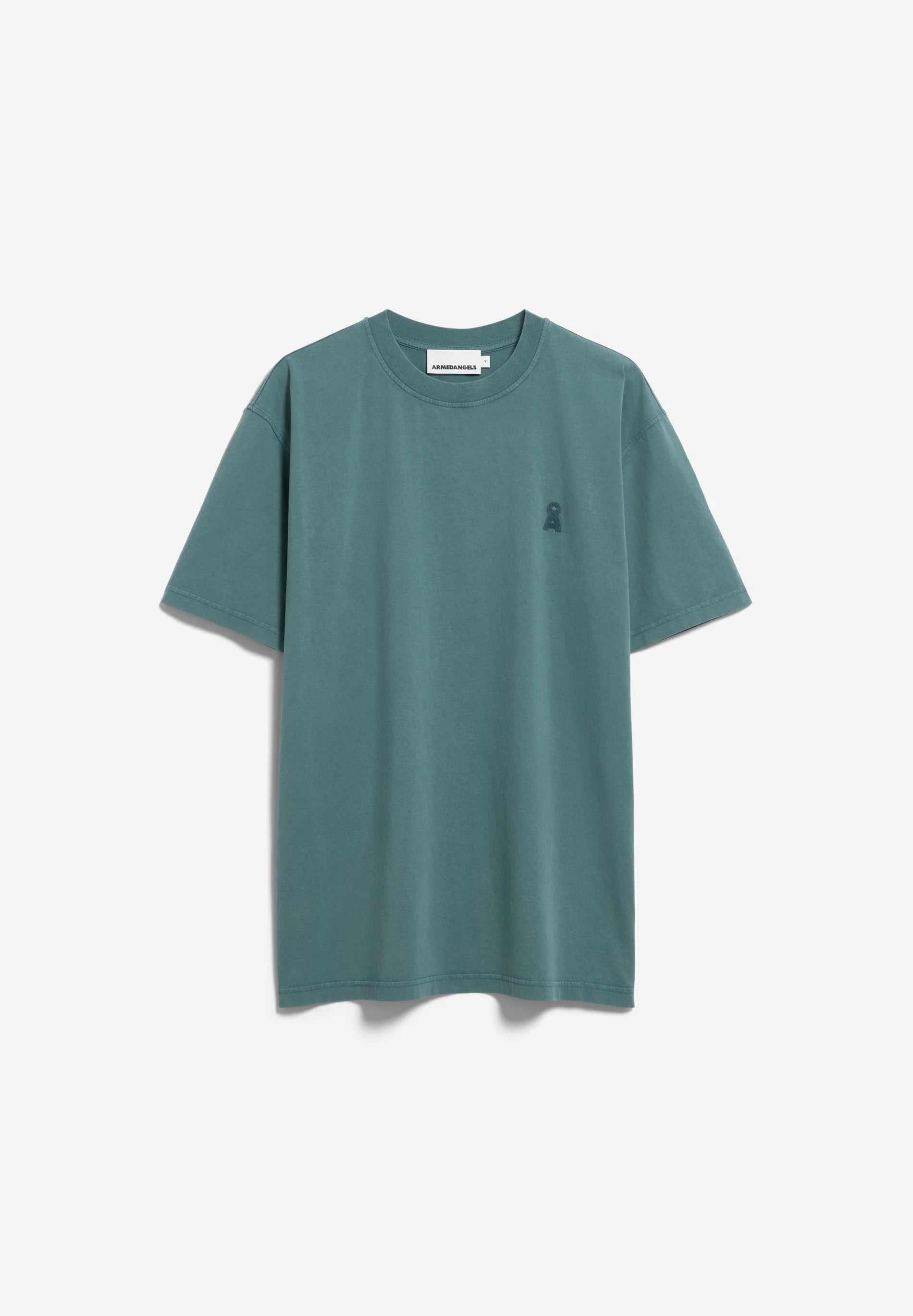iconic Å maarkos gd t-shirt petrol velvet washed