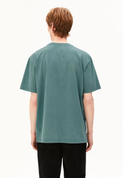 iconic Å maarkos gd t-shirt petrol velvet washed