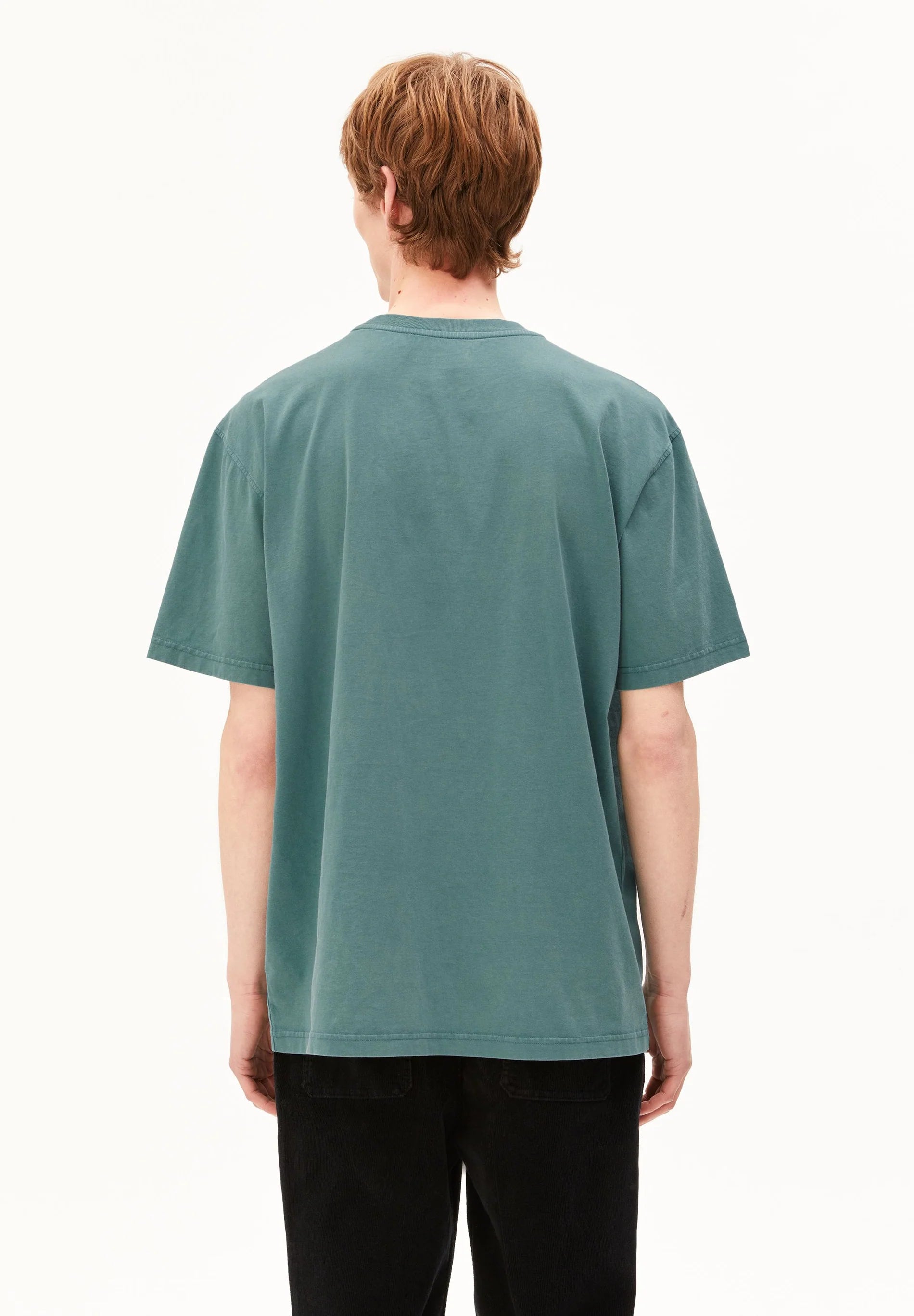 iconic Å maarkos gd t-shirt petrol velvet washed