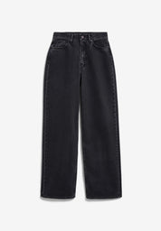 jeans enijaa high waist wide ebony black