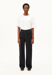 jeans enijaa high waist wide ebony black