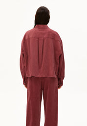 nalaani corduroy blouse velvet ember