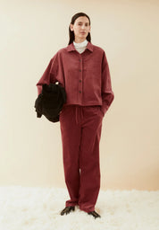 nalaani corduroy blouse velvet ember