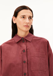 nalaani corduroy blouse velvet ember