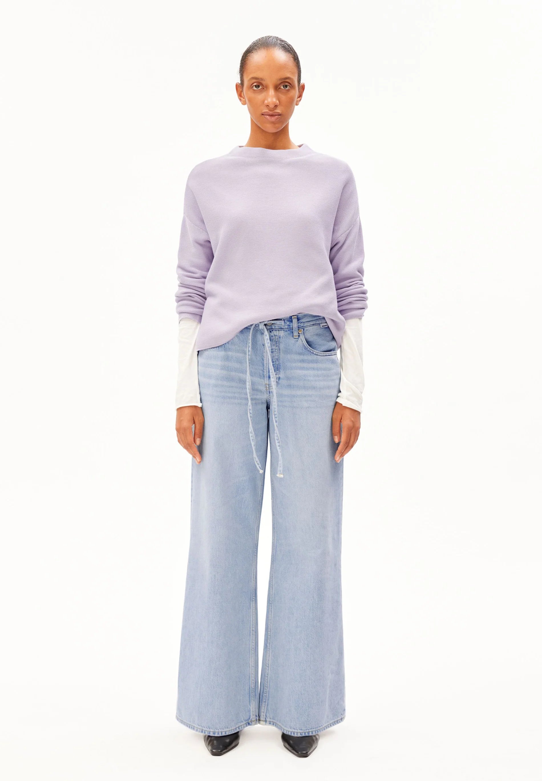 merinaa links links sweater moonlit lilac