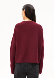 merinaa links links sweater velvet red