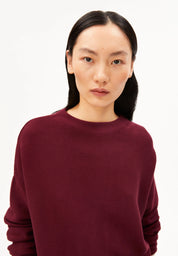 merinaa links links sweater velvet red