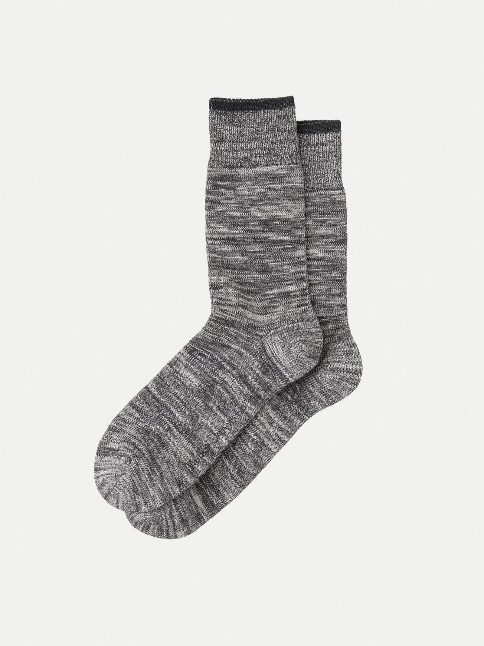 rasmusson multi yarn socks dark grey