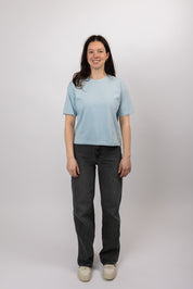 boxy organic crop tee skyride