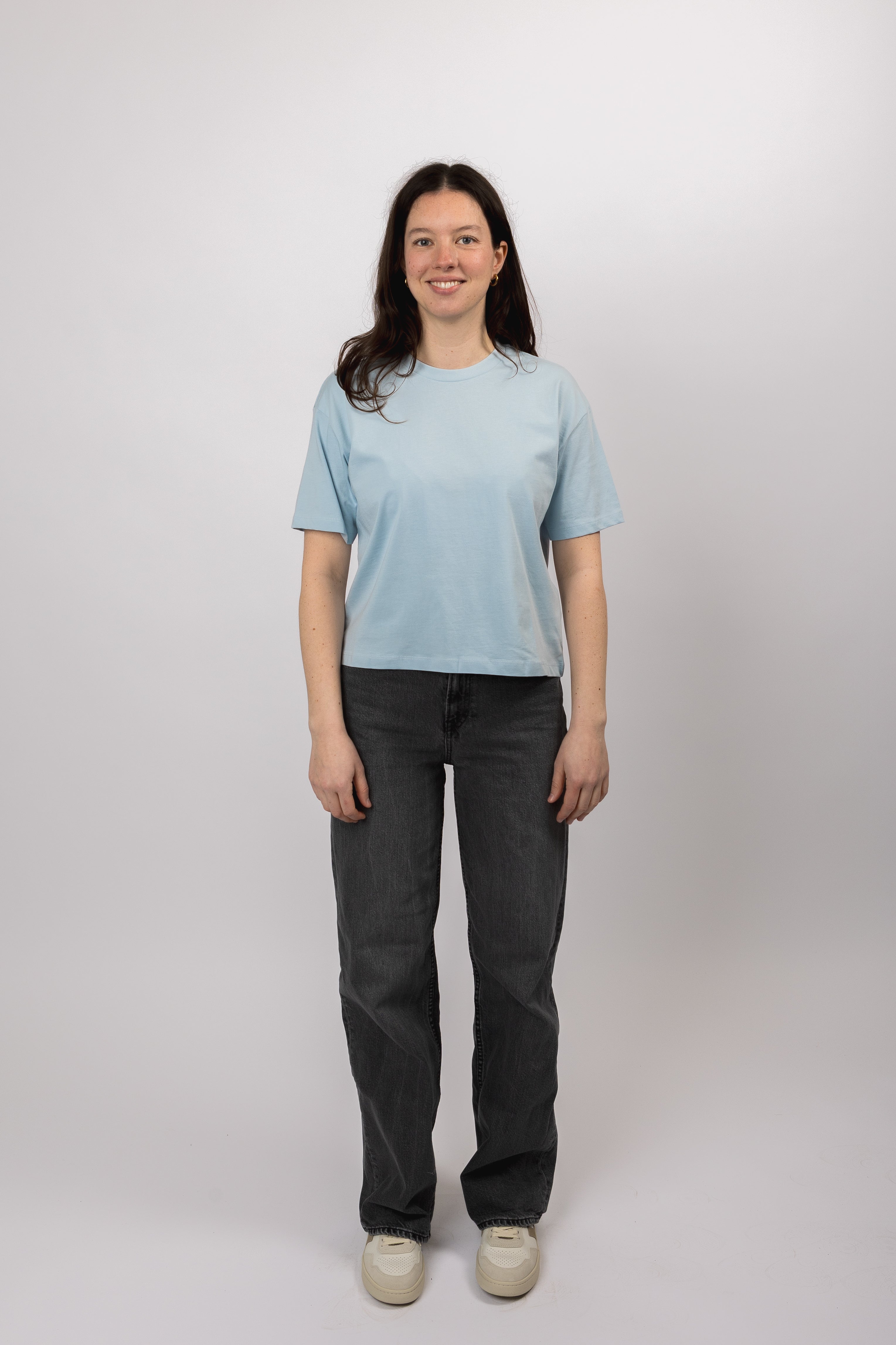 boxy organic crop tee skyride