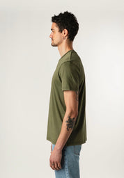 t-shirt creator vintage dyed khaki