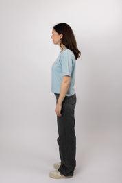 boxy organic crop tee skyride