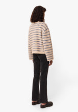 Lade das Bild in den Galerie-Viewer, gerd striped knit sweater blue/beige