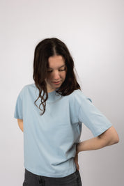 boxy organic crop tee skyride