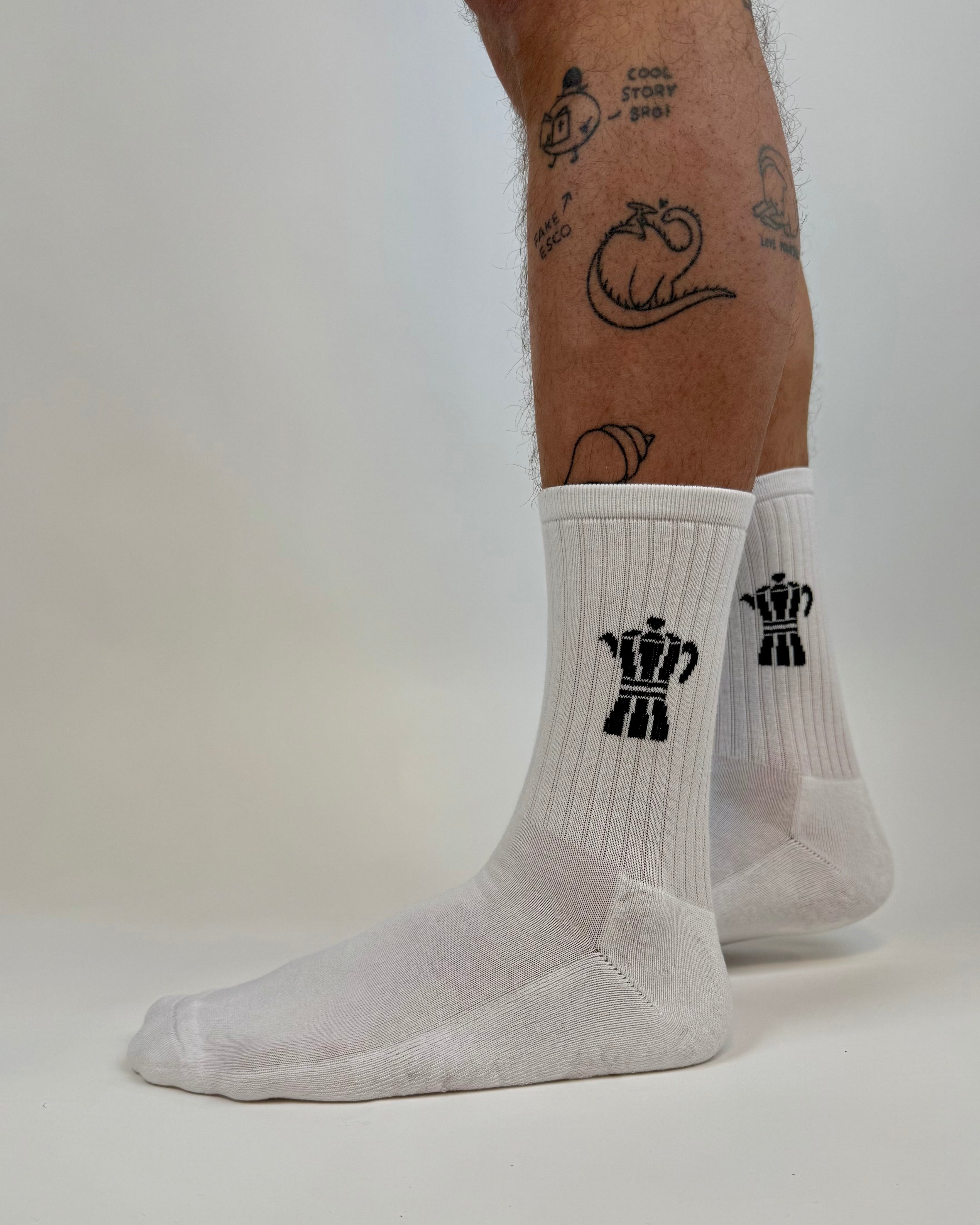 tennis sock espresso maker