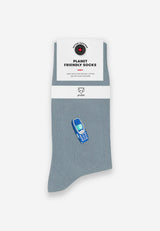 blue mobile socks