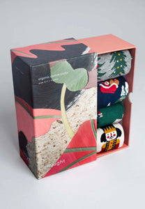 eleodora christmas 4 pack sock box