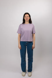 boxy organic crop tee