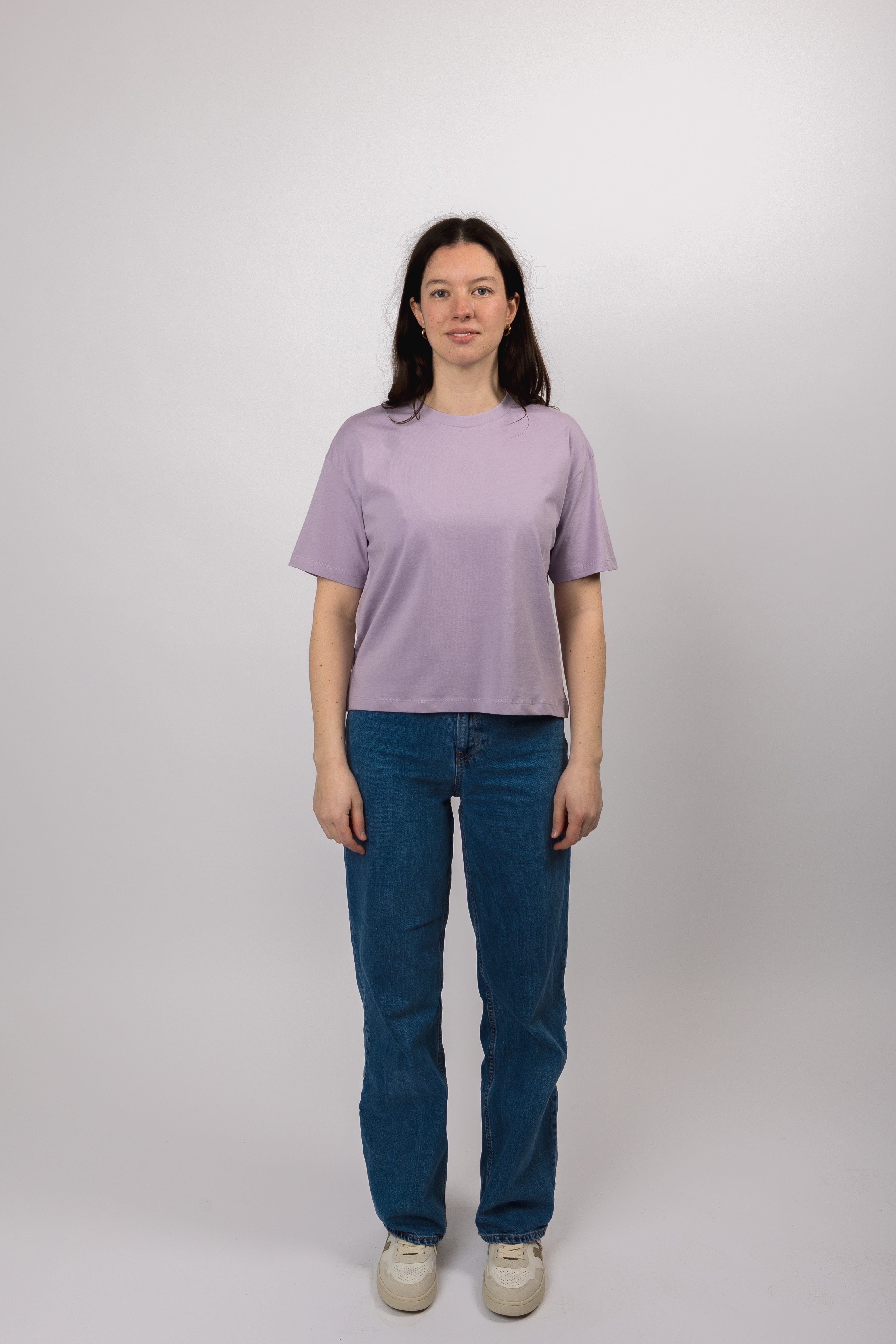 boxy organic crop tee