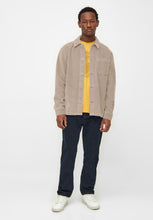 Load image into Gallery viewer, corduroy overshirt light feather gray
