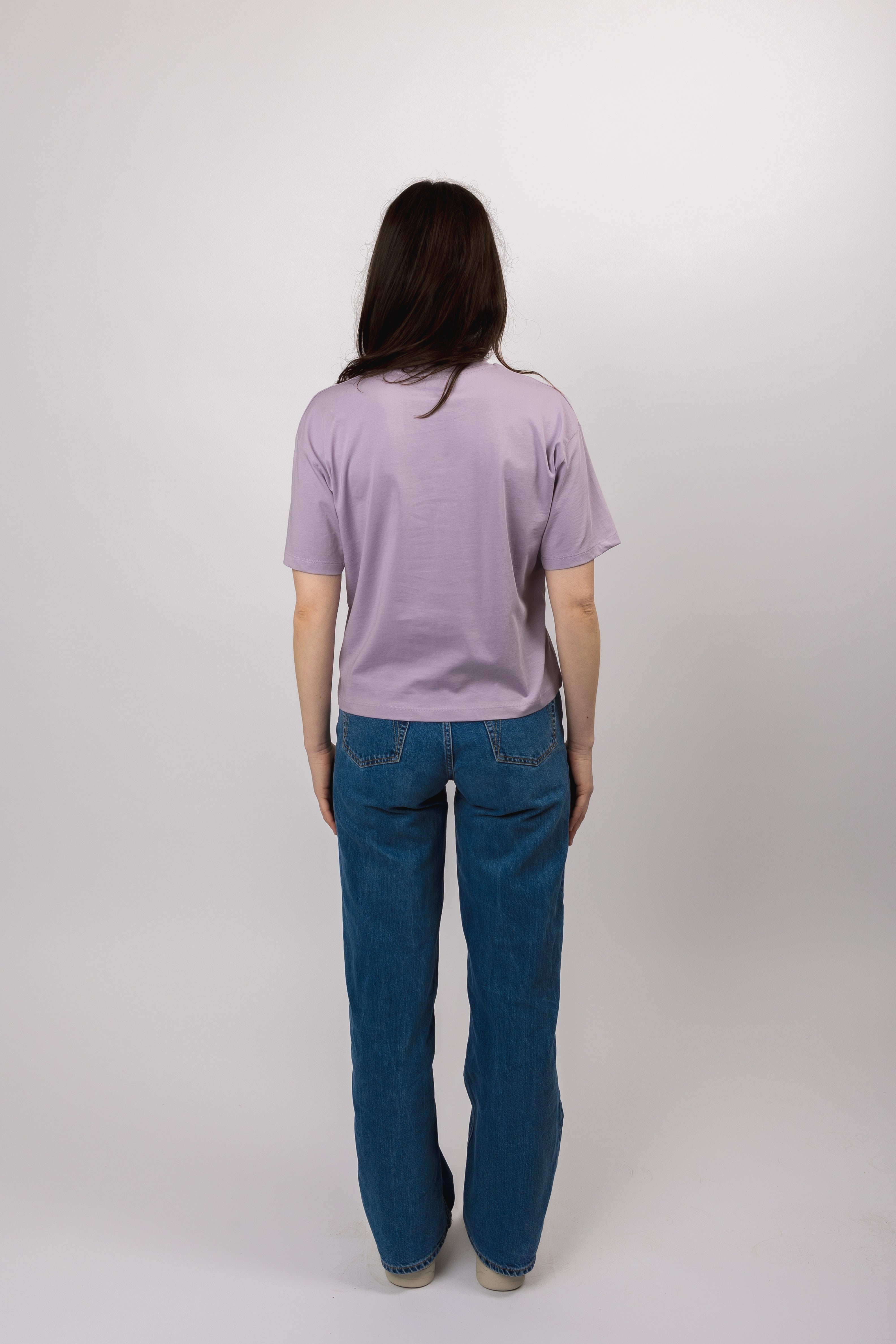 boxy organic crop tee