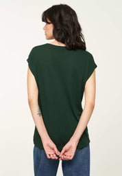 t-shirt mithila dark green