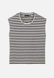 t-shirts zinnia stripes dark navy