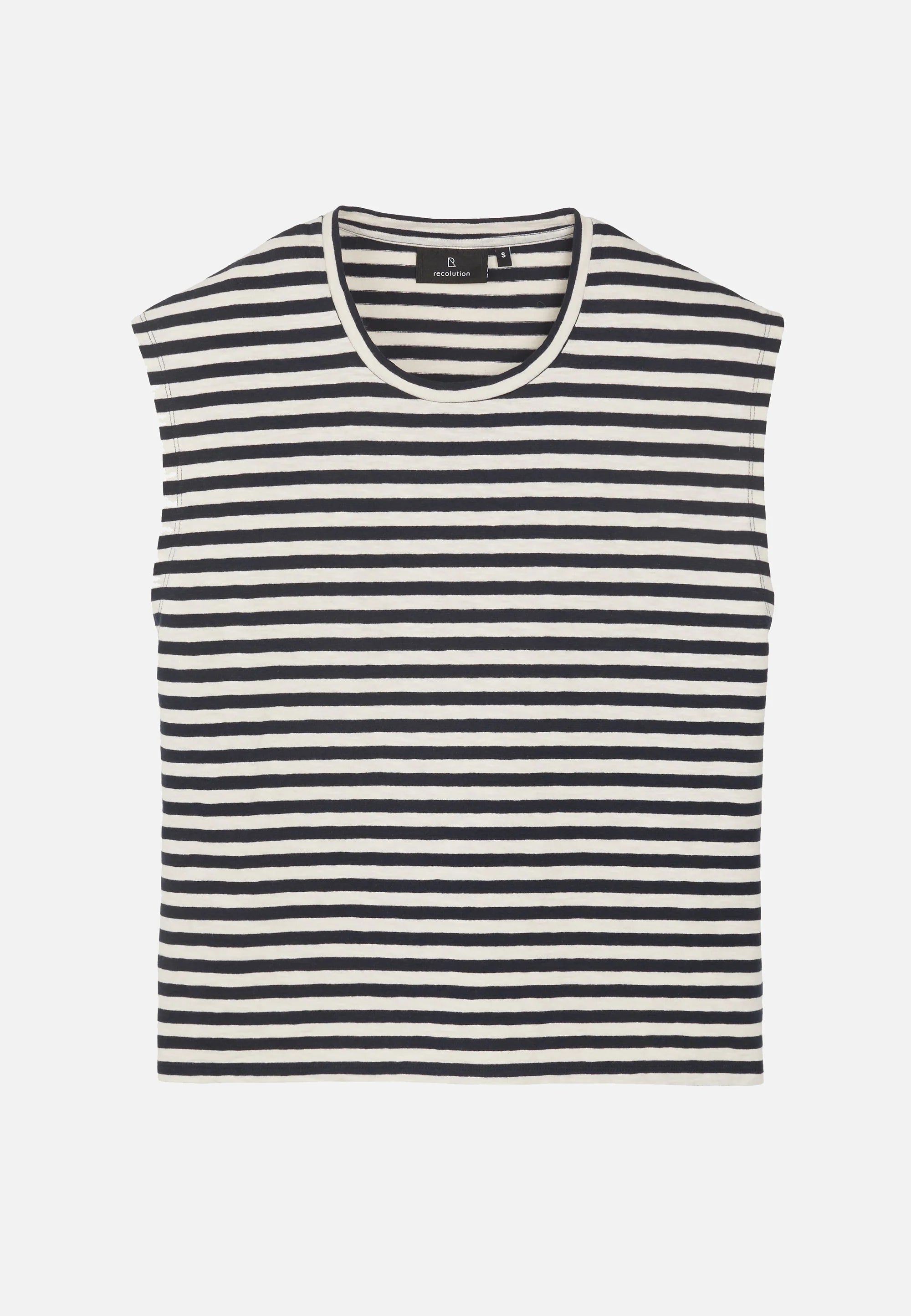 t-shirts zinnia stripes dark navy