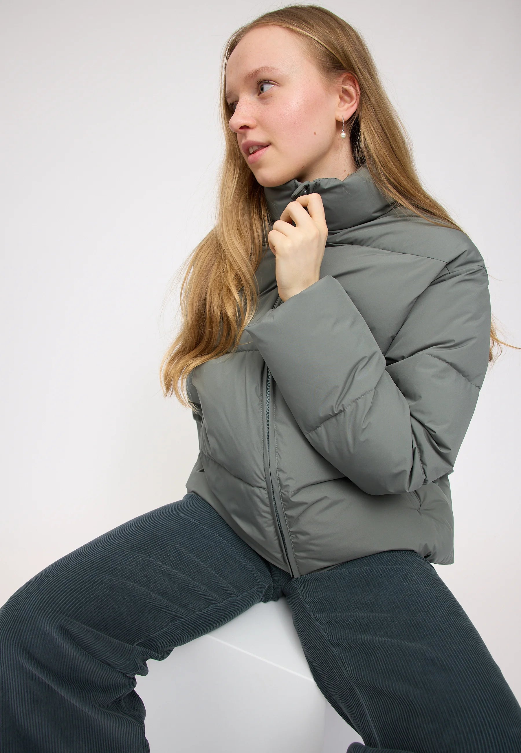 jacke loose fit puffer jacket light bottle