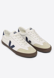 sneaker volley o.t. leather white nautico bark