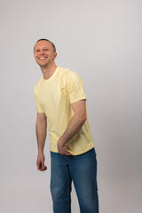 classic organic tee butter yellow