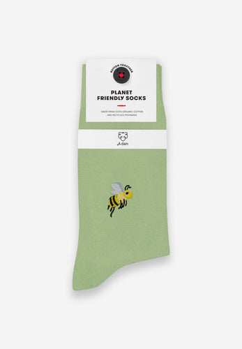 green bee socks