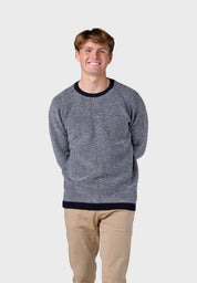 arthur sweater navy/cream