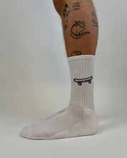 tennis sock skateboard